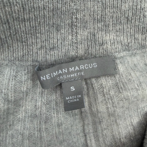 Neiman Marcus %100 Cashmere Gray Pant Bootcut - Picture 3 of 8